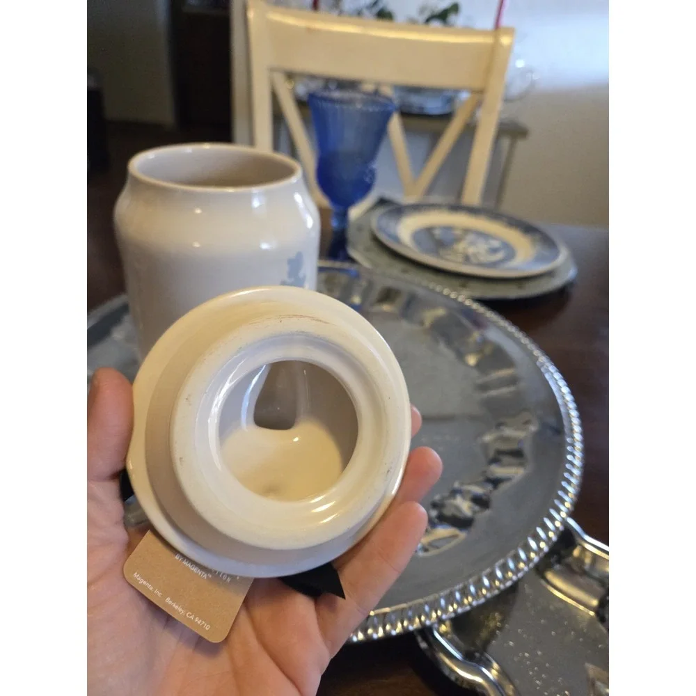 Rae Dunn Disney's Cinderella Canister/Cookie Jar with Slipper Topper